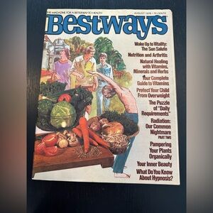 Bestways Magazine August 1979 Vintage